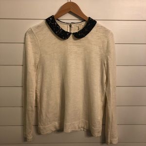 J. Crew Peter Pan collared women’s top